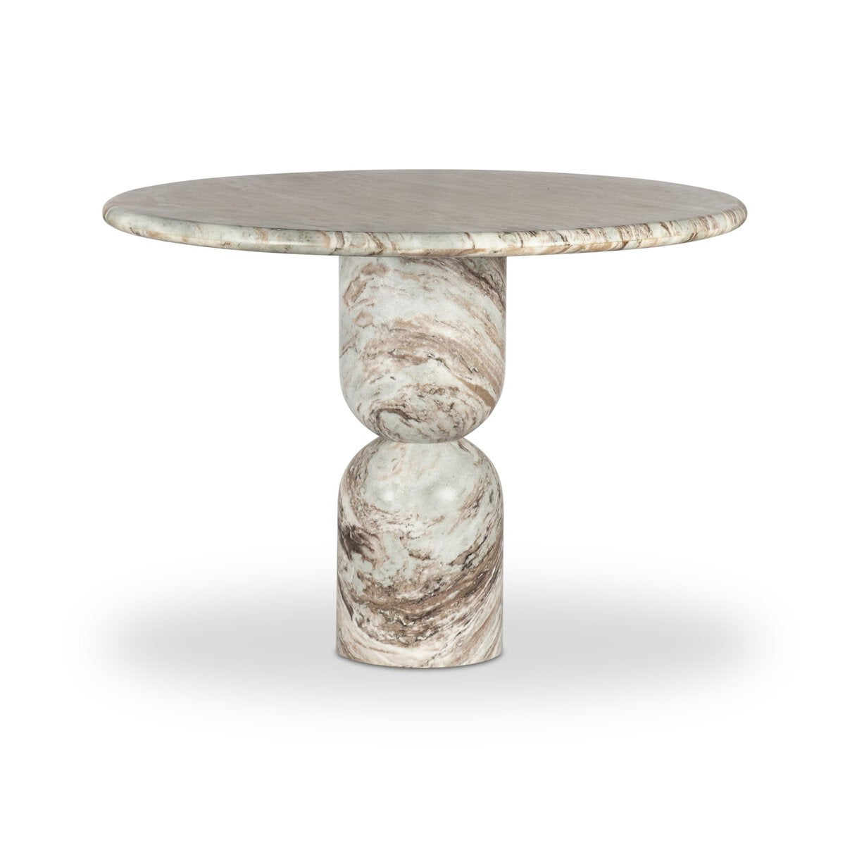 Figueroa 32"-60" Marble Round Dining Table